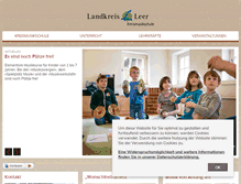 Tablet Screenshot of kms.landkreis-leer.de