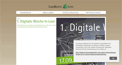 Desktop Screenshot of landkreis-leer.de