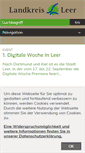 Mobile Screenshot of landkreis-leer.de